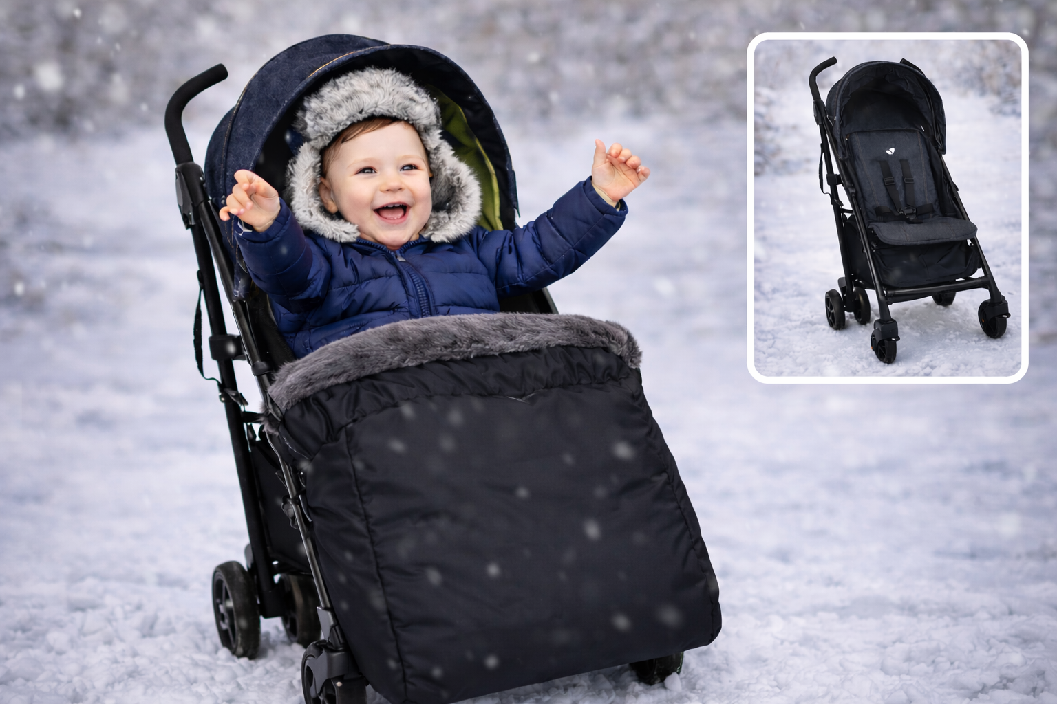 Kinderwagen-Fußsack – Warmer Winter-Fußsack