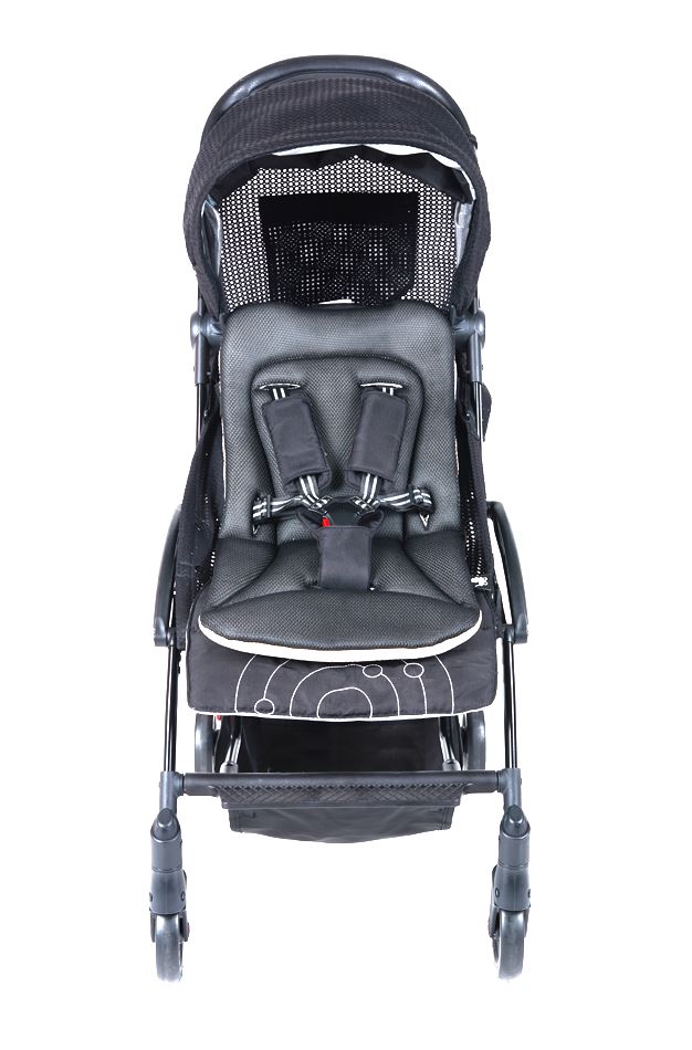 Bebek Arabası ve Oto Koltuğu Minderi - 3D Siyah