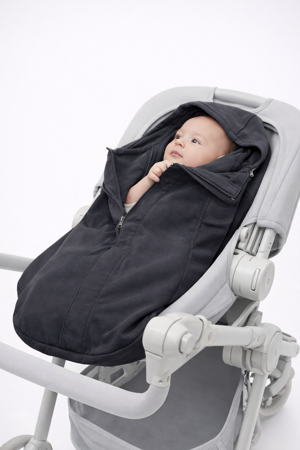 4-Season Multi-Purpose Baby Sleeping Bag – Car Seat and Bouncer Compatible with 3D Base