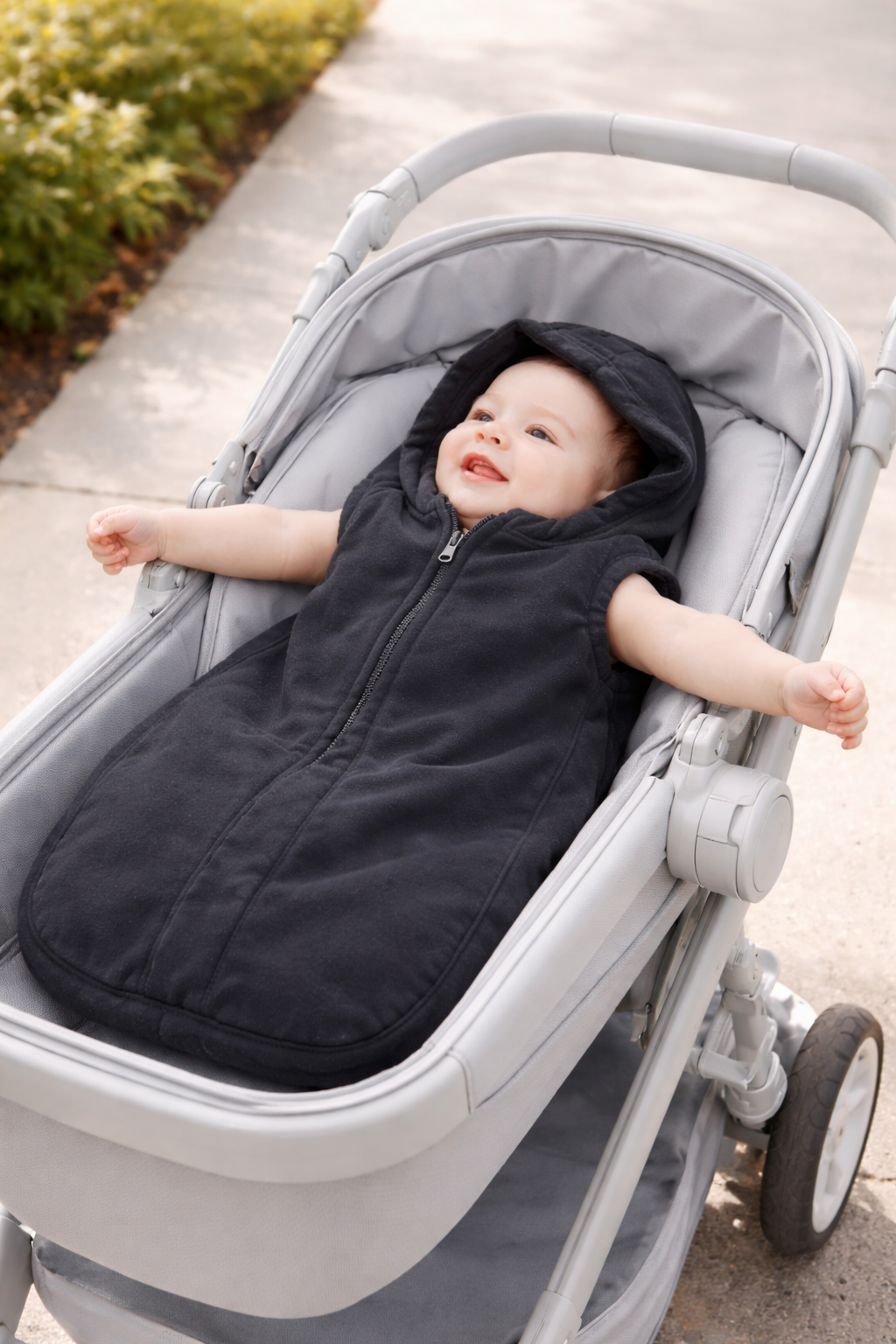 4-Season Multi-Purpose Baby Sleeping Bag – Car Seat and Bouncer Compatible with 3D Base