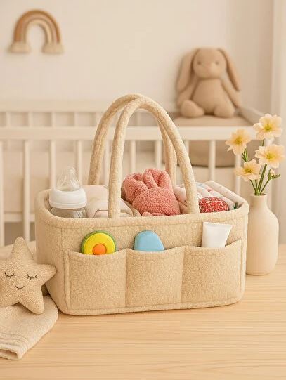 Çok Amaçlı Teddy Anne Bebek Bakım Çantası